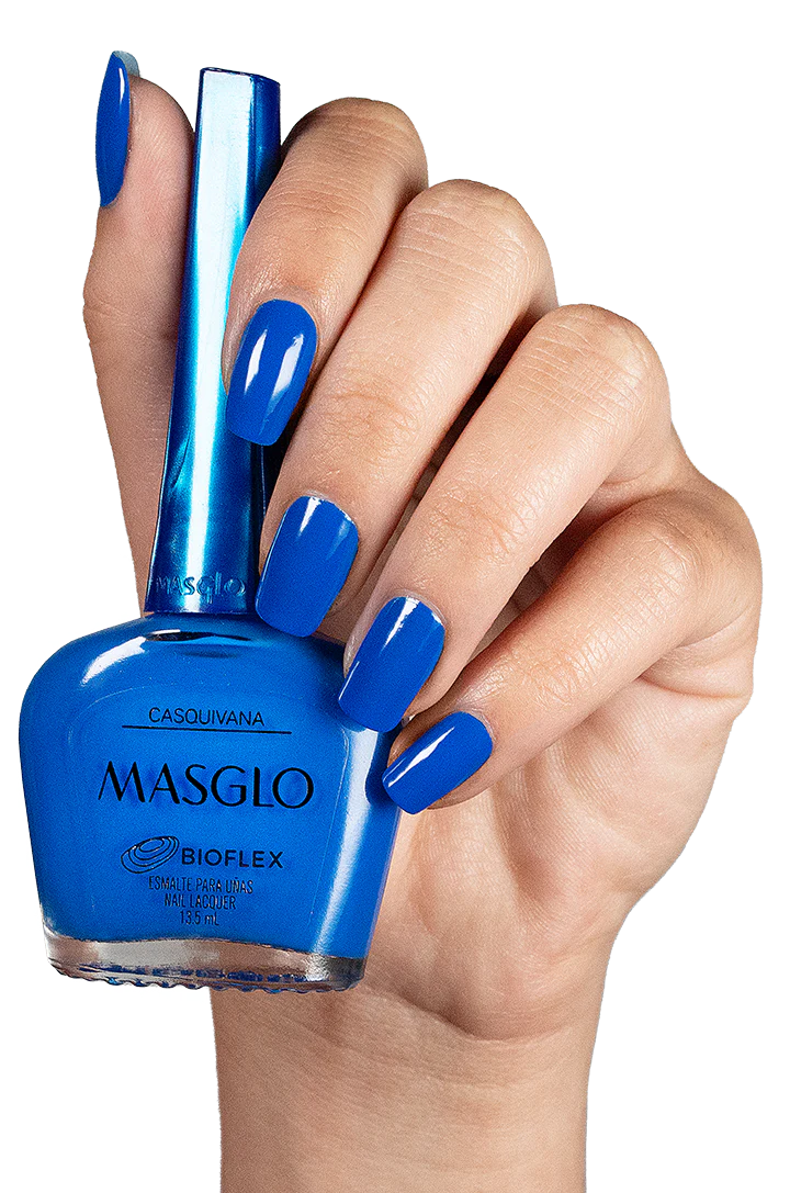 CASQUIVANA – ESMALTE TRADICIONAL CREMOSO MASGLO 13,5 ML – GAMA AZUL