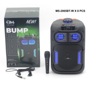 MS2065 – PARLANTE 8 PULGADAS OM (MS2065) CON 1 MICROFONO