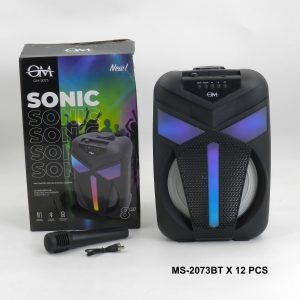 MS2073 – PARLANTE 8 PULGADAS OM (MS2073) CON 1 MICROFONO