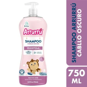 Shampoo Bebe ARRURRU DE ROMERO CABELLO OSCURO (750  ml)