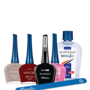 KITS PROFESIONAL MASGLO KIT MANICURE EN CASA