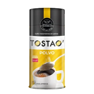 Tostao cafe instantaneo en polvo x85gr
