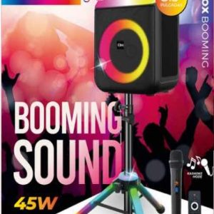 OM810 – PARLANTE 8 PULGADAS CON TRIPODE OMS810