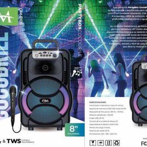OM8105 – PARLANTE 8 PULGADAS OM 8105