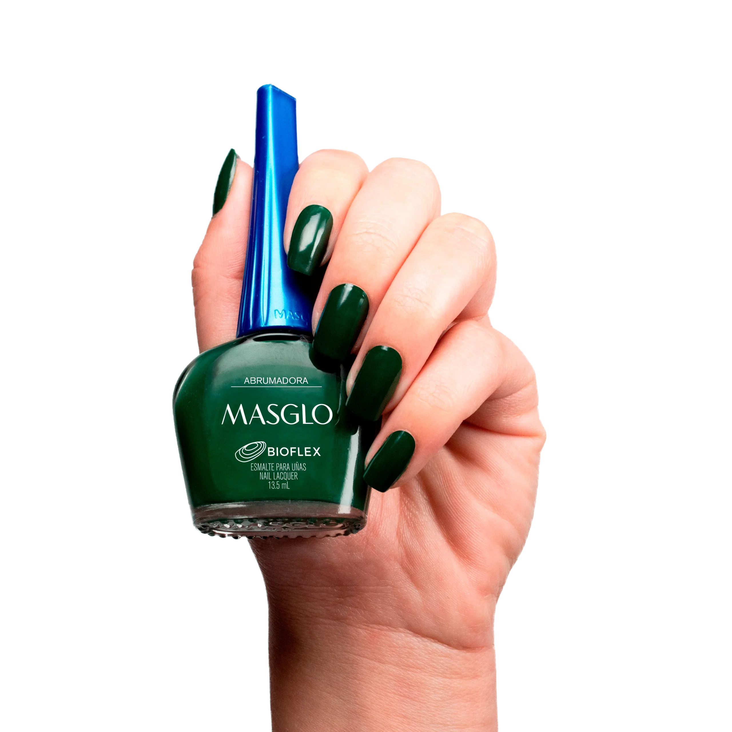 ABRUMADORA – ESMALTE TRADICIONAL CREMOSO MASGLO 13,5 ML – GAMA VERDE