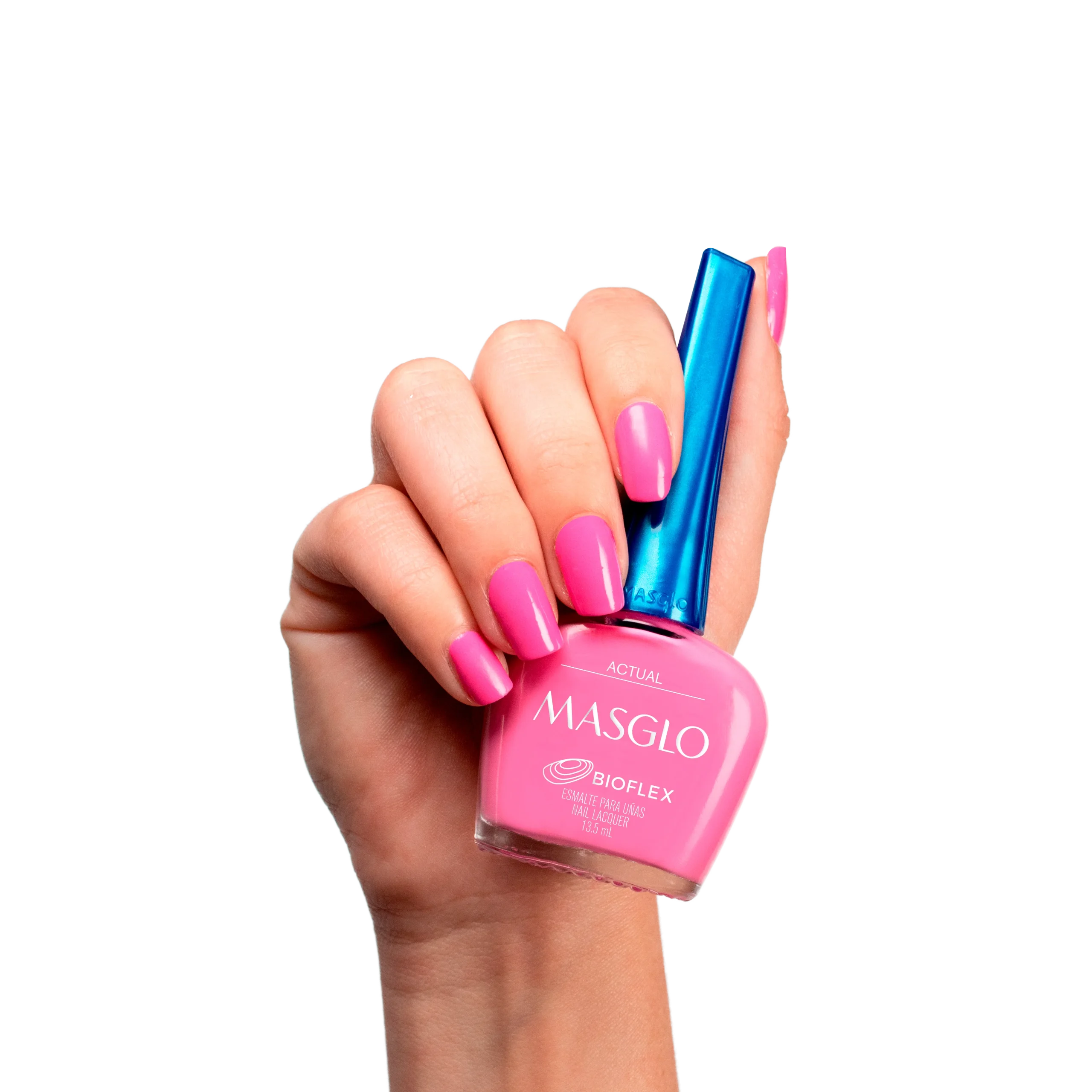 ACTUAL – ESMALTE TRADICIONAL CREMOSO MASGLO 13,5 ML – GAMA ROSADO