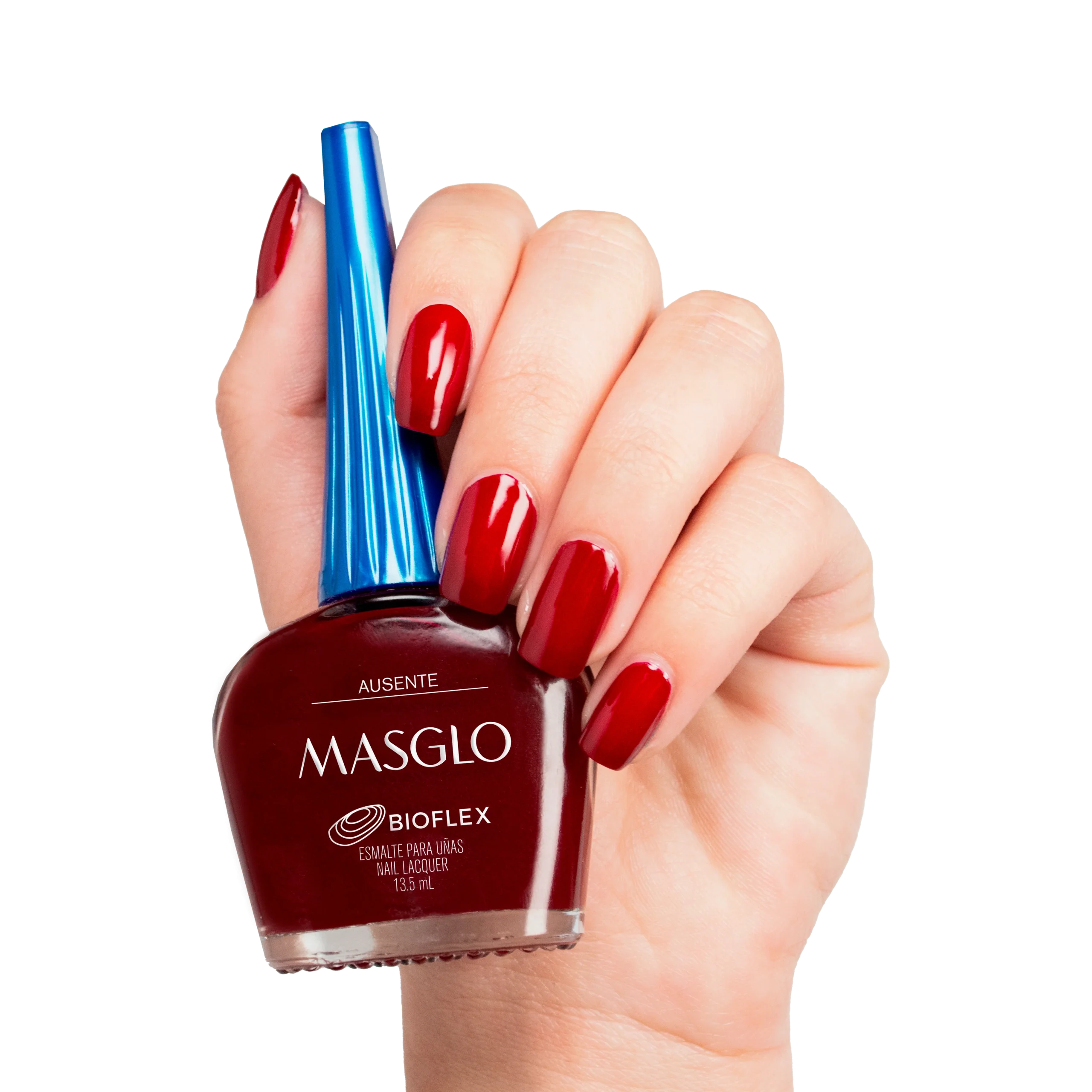 AUSENTE – ESMALTE TRADICIONAL CREMOSO MASGLO 13,5 ML – GAMA ROJO