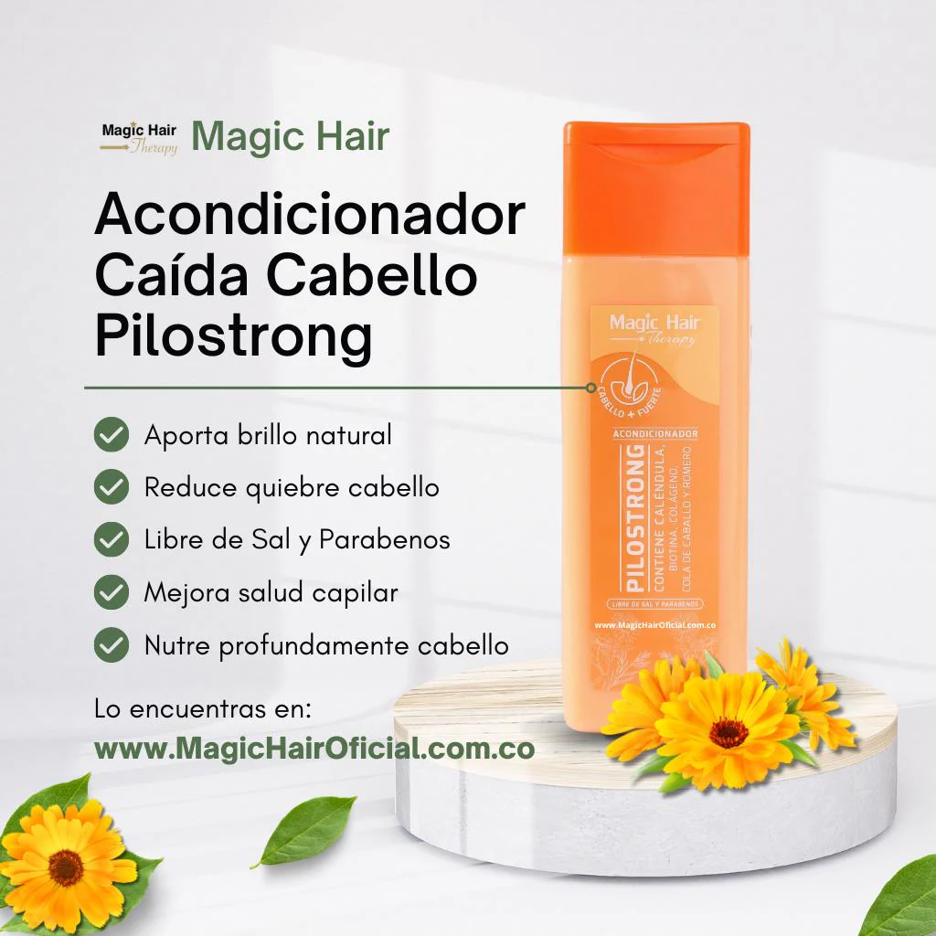 Magic Hair Acondicionador Caida Cabello Pilostrong Con Calendula x500ml