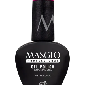 AMISTOSA - ESMALTE SEMIPERMANENTE MASGLO PROFESSIONAL GEL POLISH 14 ML CREMOSO - GAMA MORADO