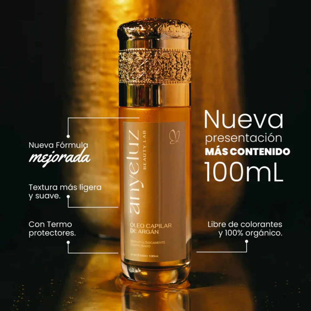 Anyeluz Oleo capilar de Argan Anyeluz 100mL