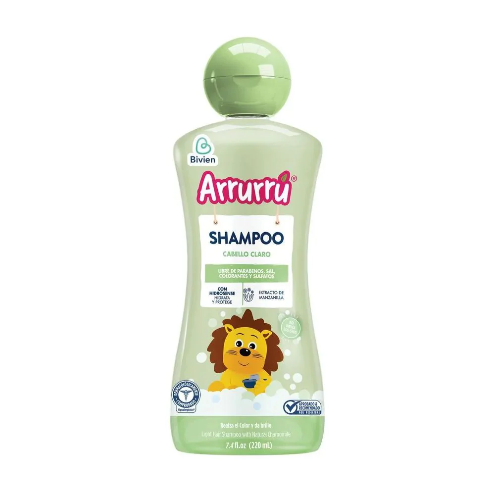 ARRURRU Shampoo Bebe CABELLO CLARO 220ml