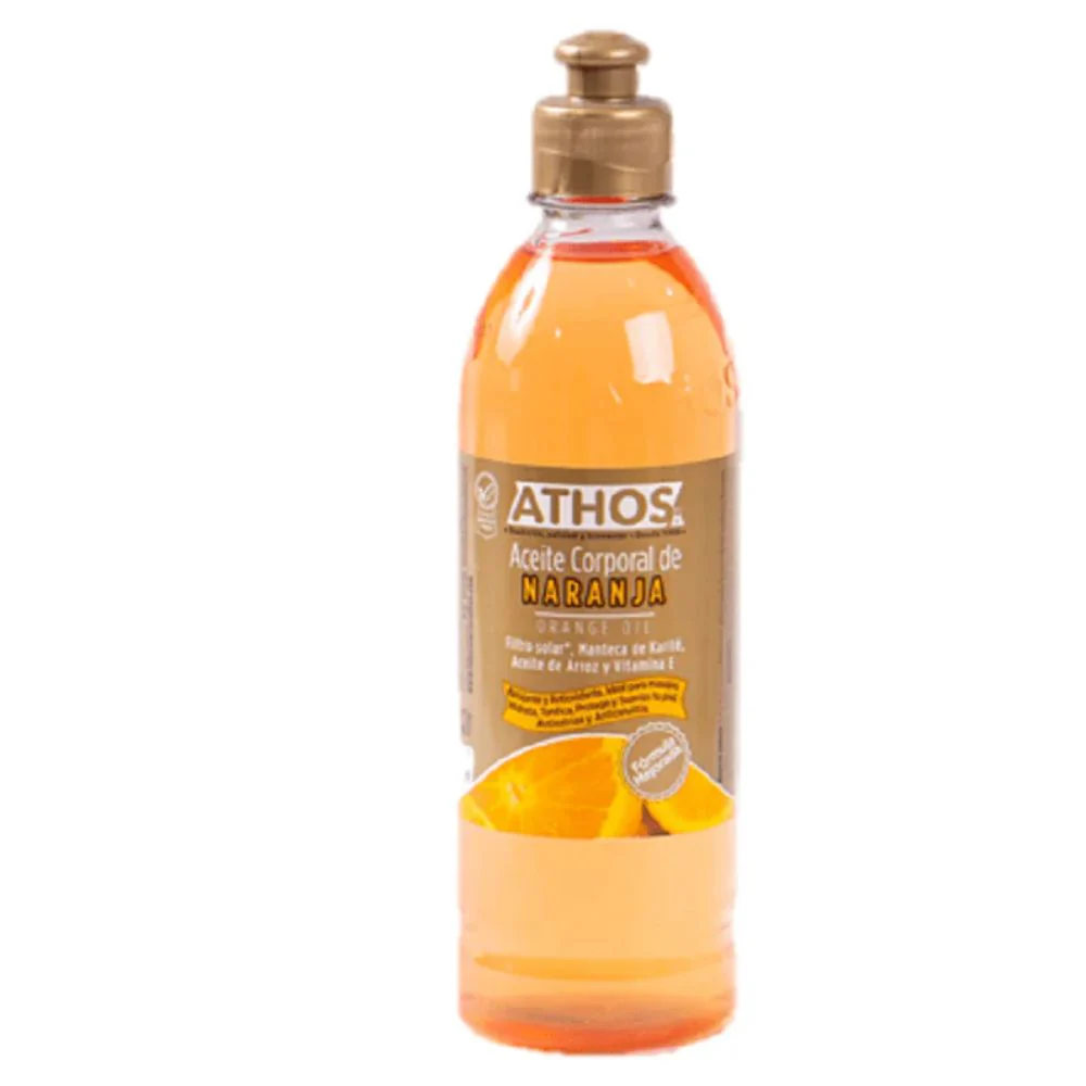 Athos Aceite Corporal Reductor de Naranja 500ml y Athos Hielo Mineral 200gr (2 Pack)