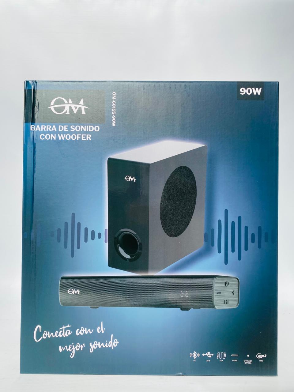 BSW90W –  BARRA DE SONIDO + WOOFER 90W OM