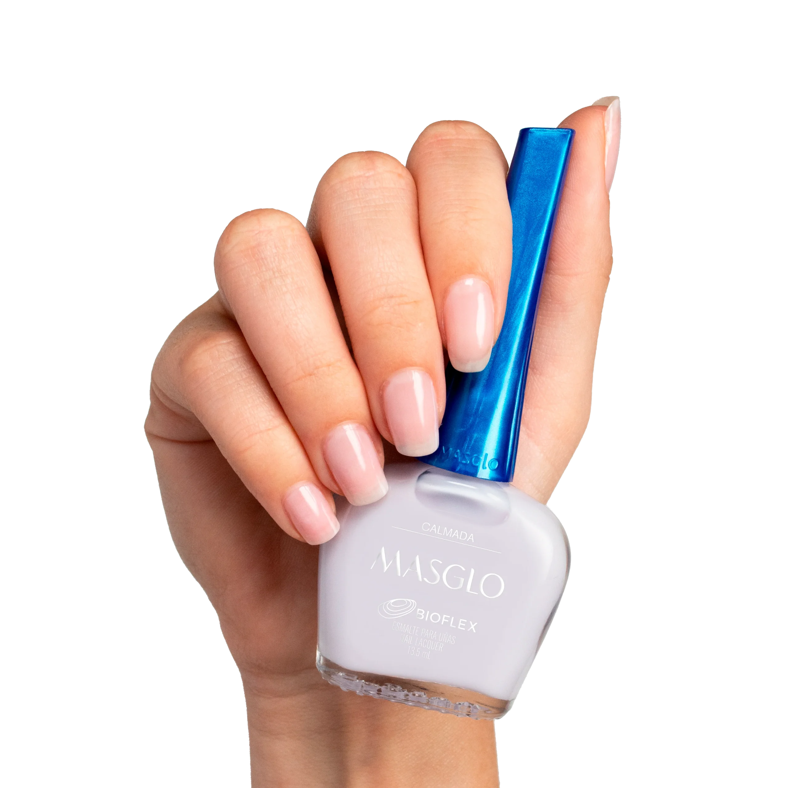CALMADA – ESMALTE TRADICIONAL TRASLUCIDO MASGLO 13,5 ML – GAMA LILA