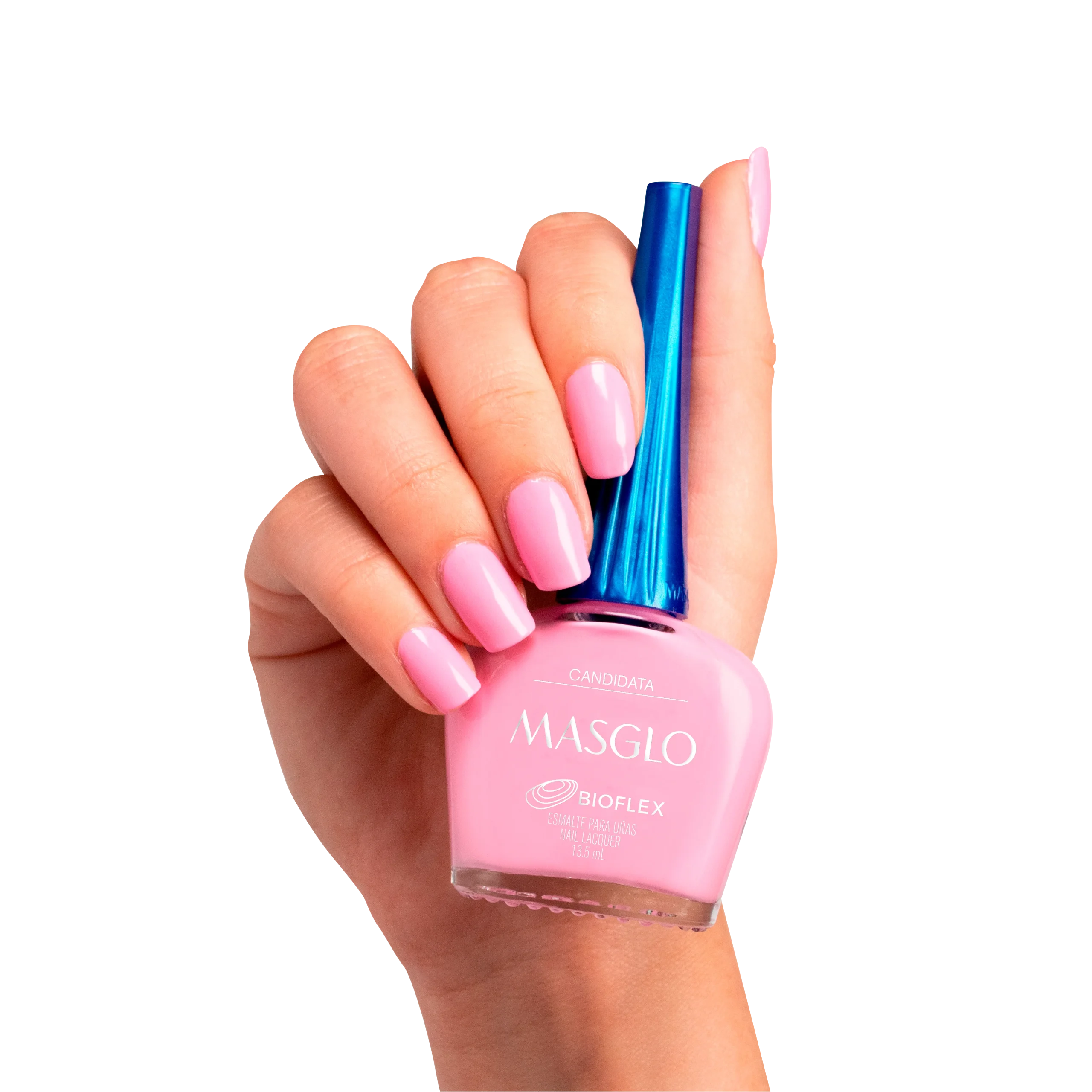 CANDIDATA – ESMALTE TRADICIONAL CREMOSO MASGLO 13,5 ML – GAMA ROSADO