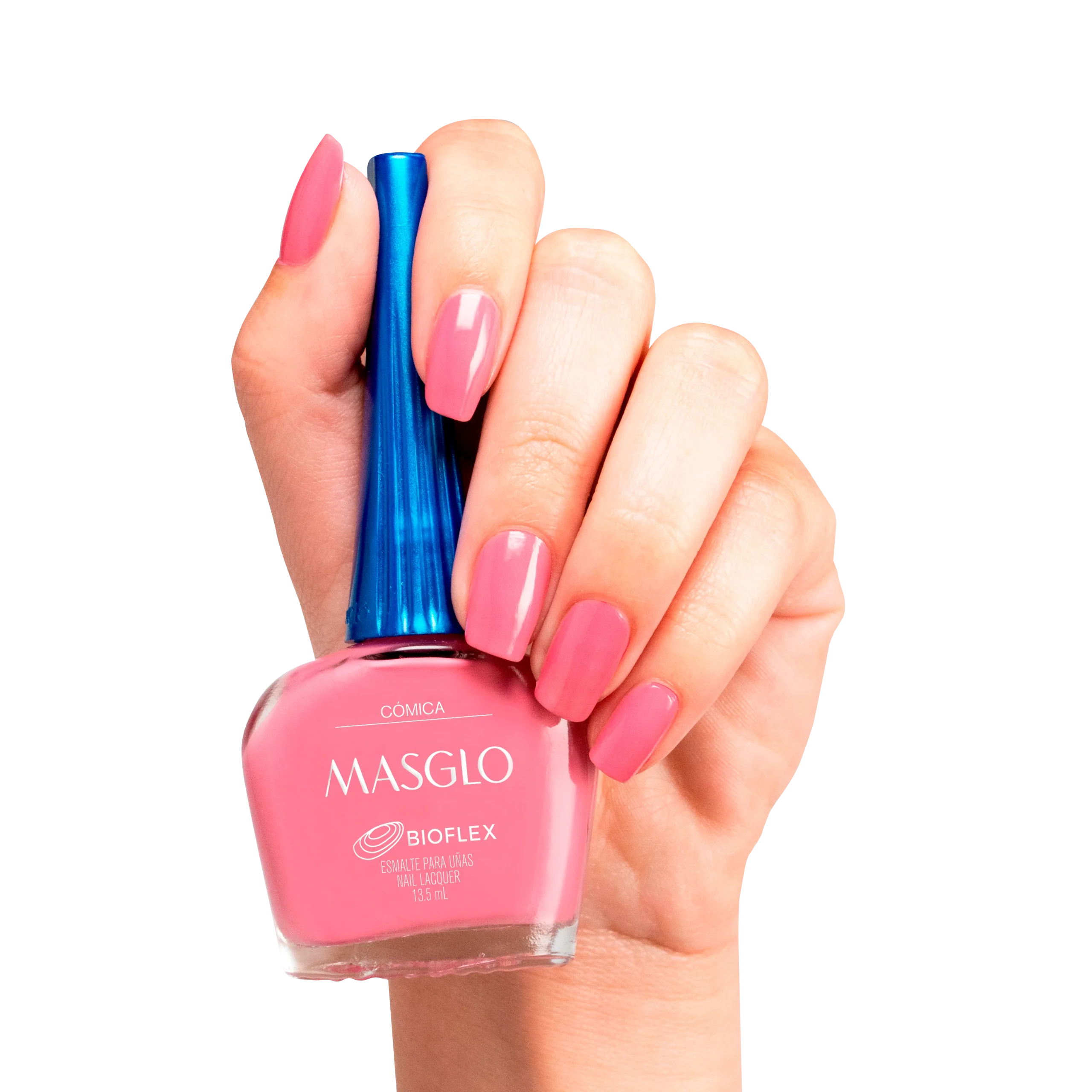 COMICA – ESMALTE TRADICIONAL CREMOSO MASGLO 13,5 ML – GAMA ROSADO