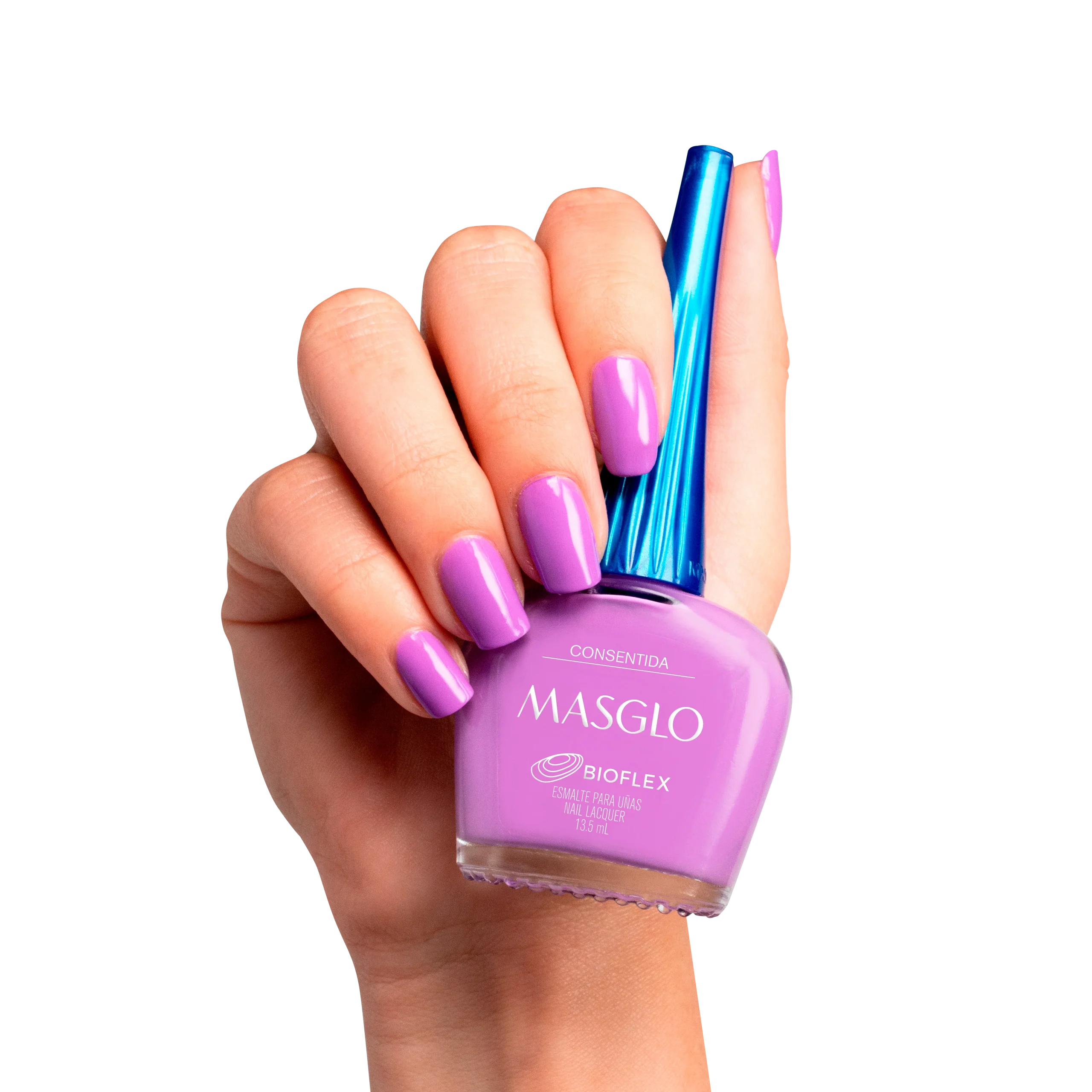 CONSENTIDA – ESMALTE TRADICIONAL CREMOSO MASGLO 13,5 ML – GAMA MORADO