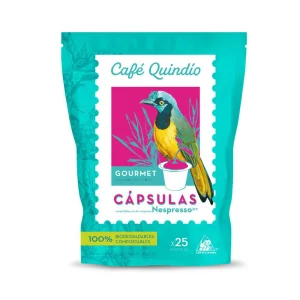 Cafe Quindio Capsulas de cafe gourmet x25und ( 125gr )