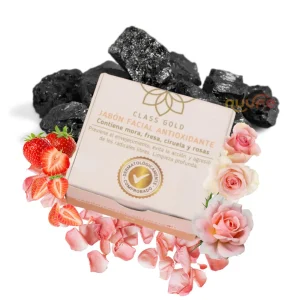 Class Gold Jabón Facial Beige Antioxidante Piel Grasa 32grs