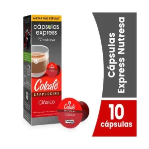 Colcafe Cappuccino Capsulas Express Clasico Cafe - 10 unid (1 pack)
