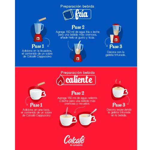 Colcafe Capuccino Caramelo Cafe 78g – 6 unid (1 pack)