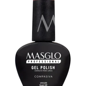 COMPASIVA - ESMALTE SEMIPERMANENTE MASGLO PROFESSIONAL GEL POLISH 14 ML PERLADO - GAMA VIOLETA