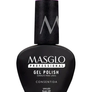 CONSENTIDA - ESMALTE SEMIPERMANENTE MASGLO PROFESSIONAL GEL POLISH 14 ML CREMOSO - GAMA MORADO