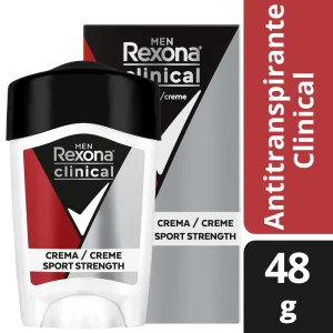 REXONA Desodorante Clinical Sport Stregth Crema x 48 gr