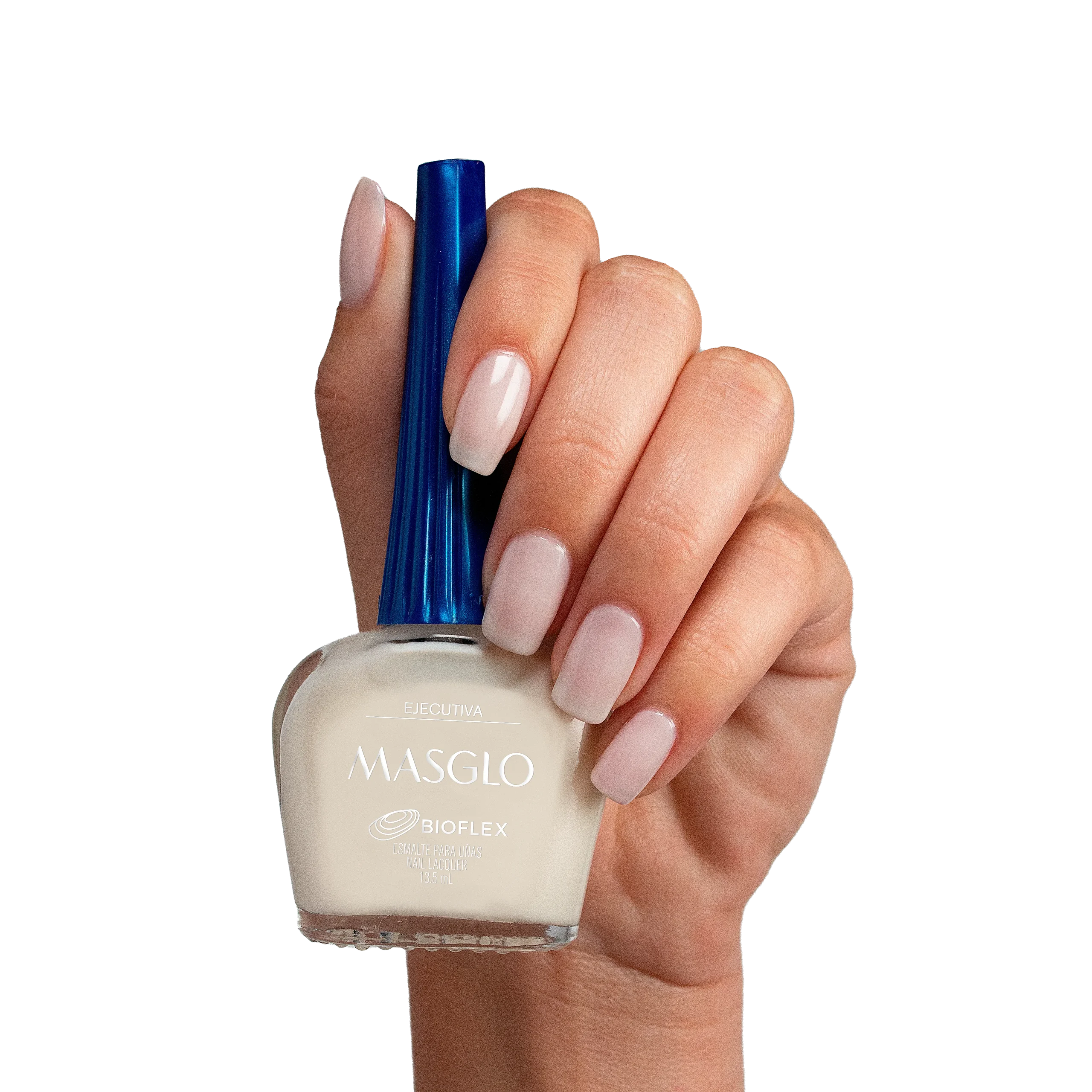 EJECUTIVA – ESMALTE TRADICIONAL TRASLUCIDO MASGLO 13,5 ML – GAMA BLANCO