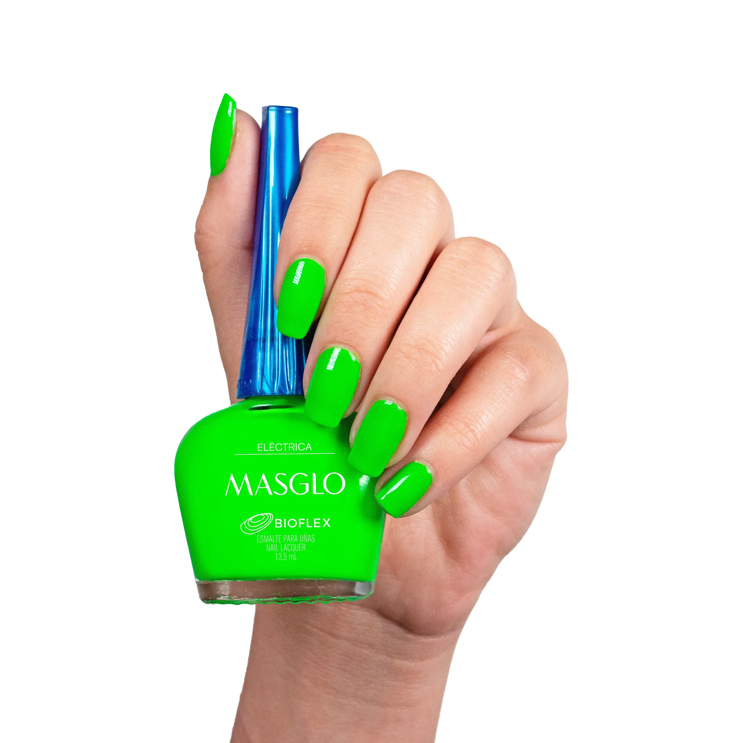 ELECTRICA – ESMALTE TRADICIONAL CREMOSO MASGLO 13,5 ML – GAMA VERDE