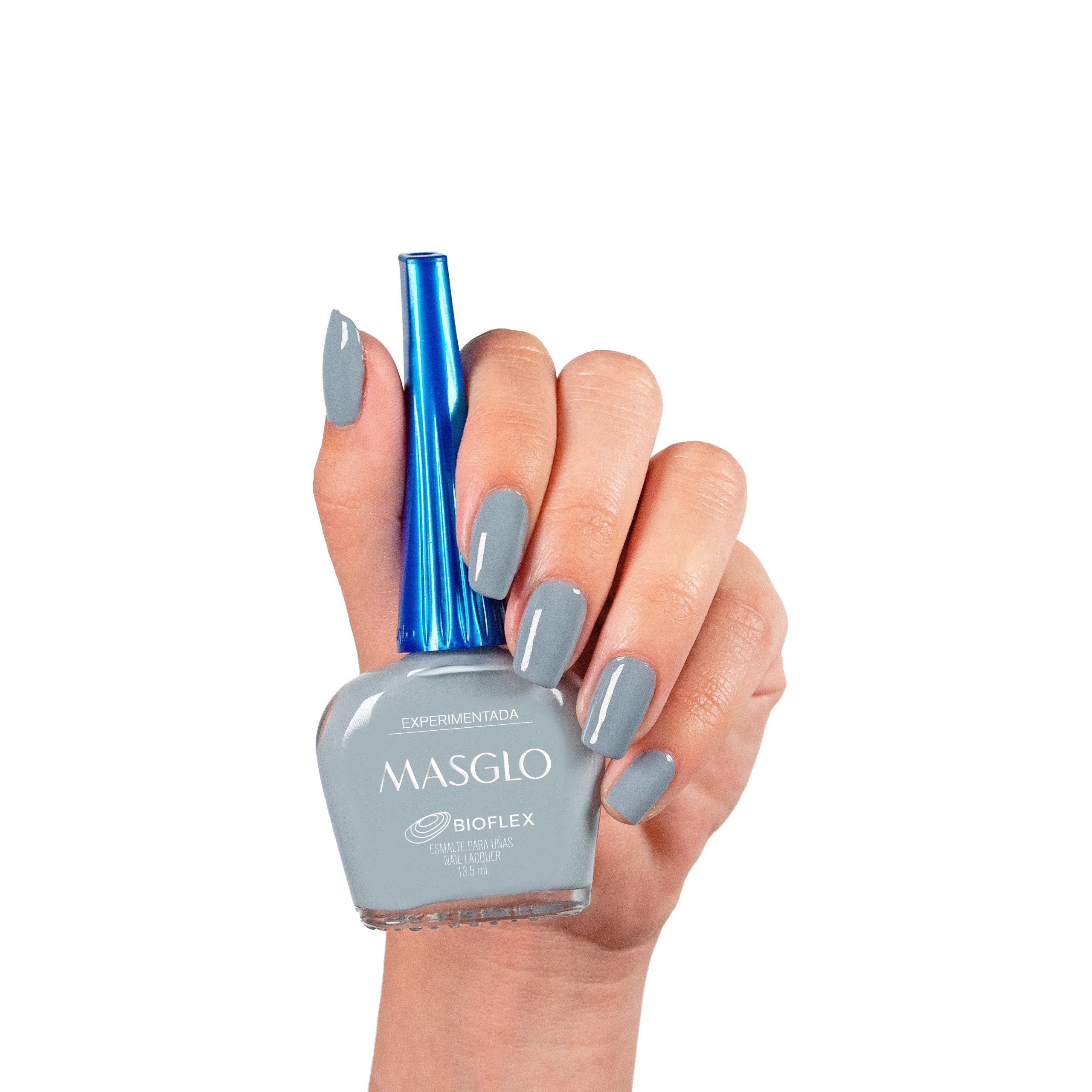 EXPERIMENTADA – ESMALTE TRADICIONAL CREMOSO MASGLO 13,5 ML – GAMA GRIS