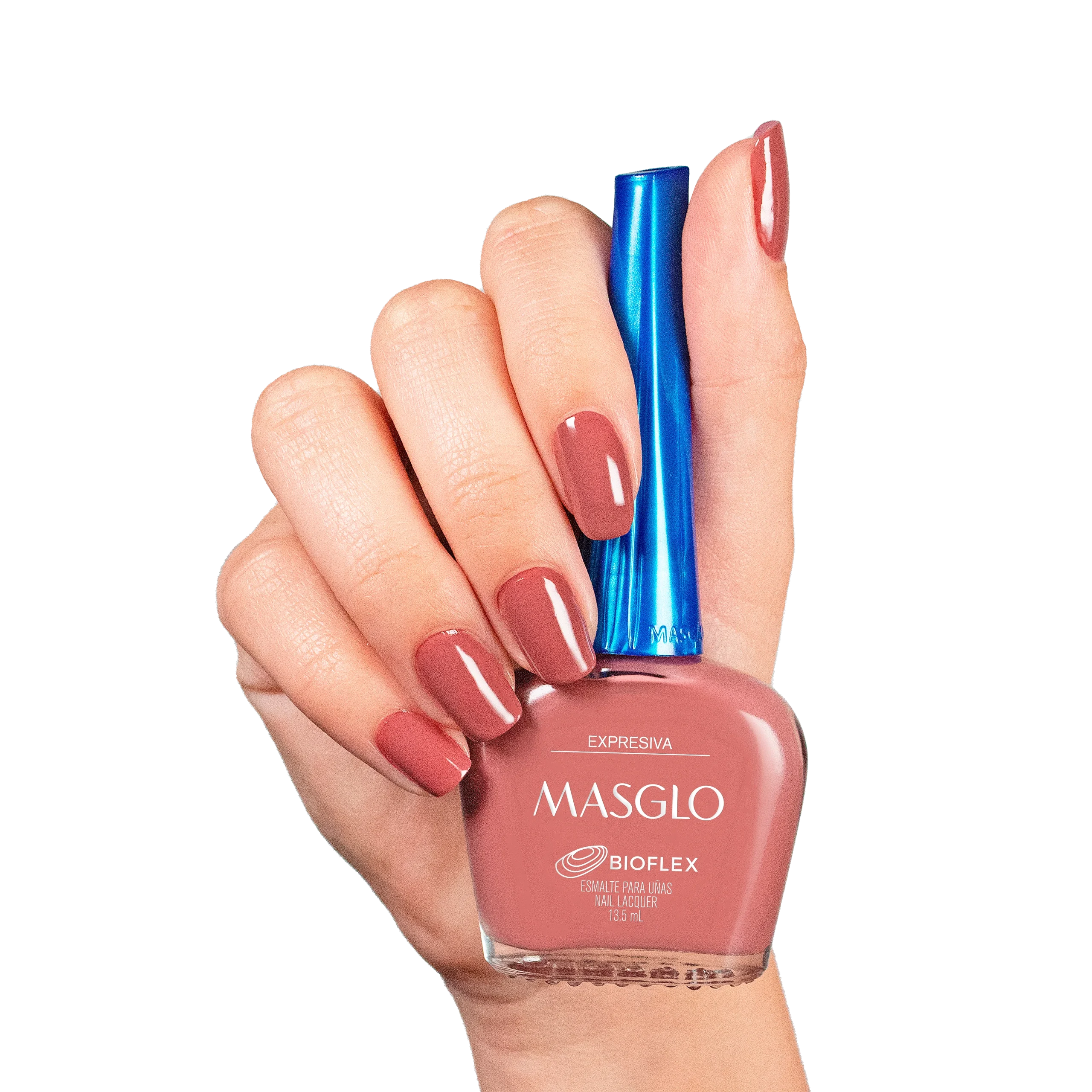 EXPRESIVA – ESMALTE TRADICIONAL CREMOSO MASGLO 13,5 ML – GAMA MARRON