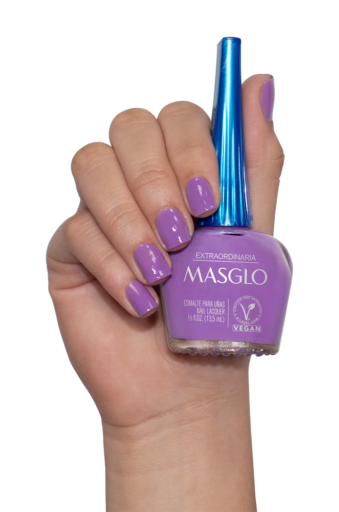 EXTRAORDINARIA – ESMALTE TRADICIONAL CREMOSO MASGLO 13,5 ML – GAMA MORADO