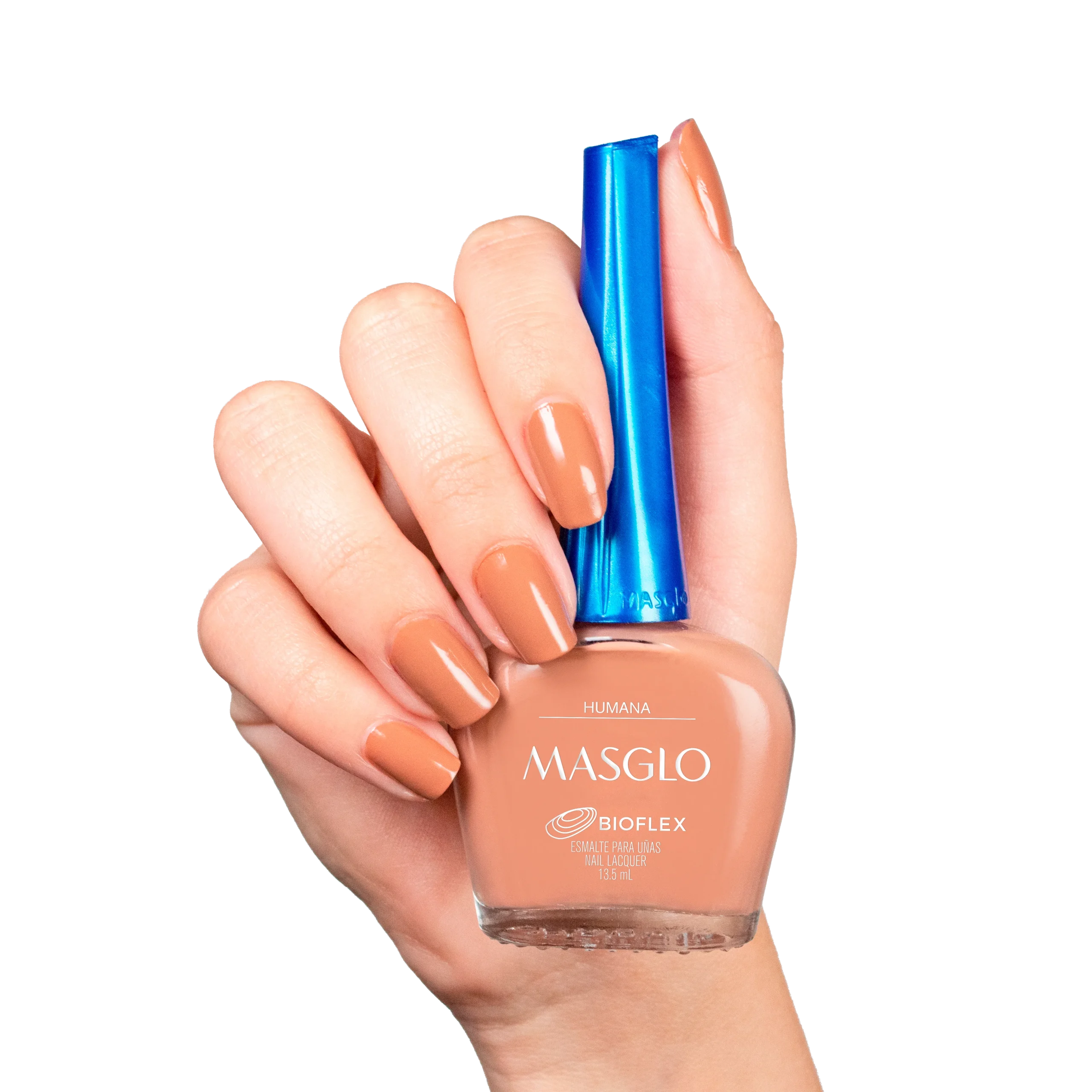 HUMANA – ESMALTE TRADICIONAL CREMOSO MASGLO 13,5 ML – GAMA MARRON