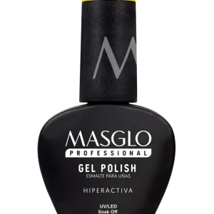 HIPERACTIVA - ESMALTE SEMIPERMANENTE MASGLO PROFESSIONAL GEL POLISH 14 ML CREMOSO - GAMA AMARILLO