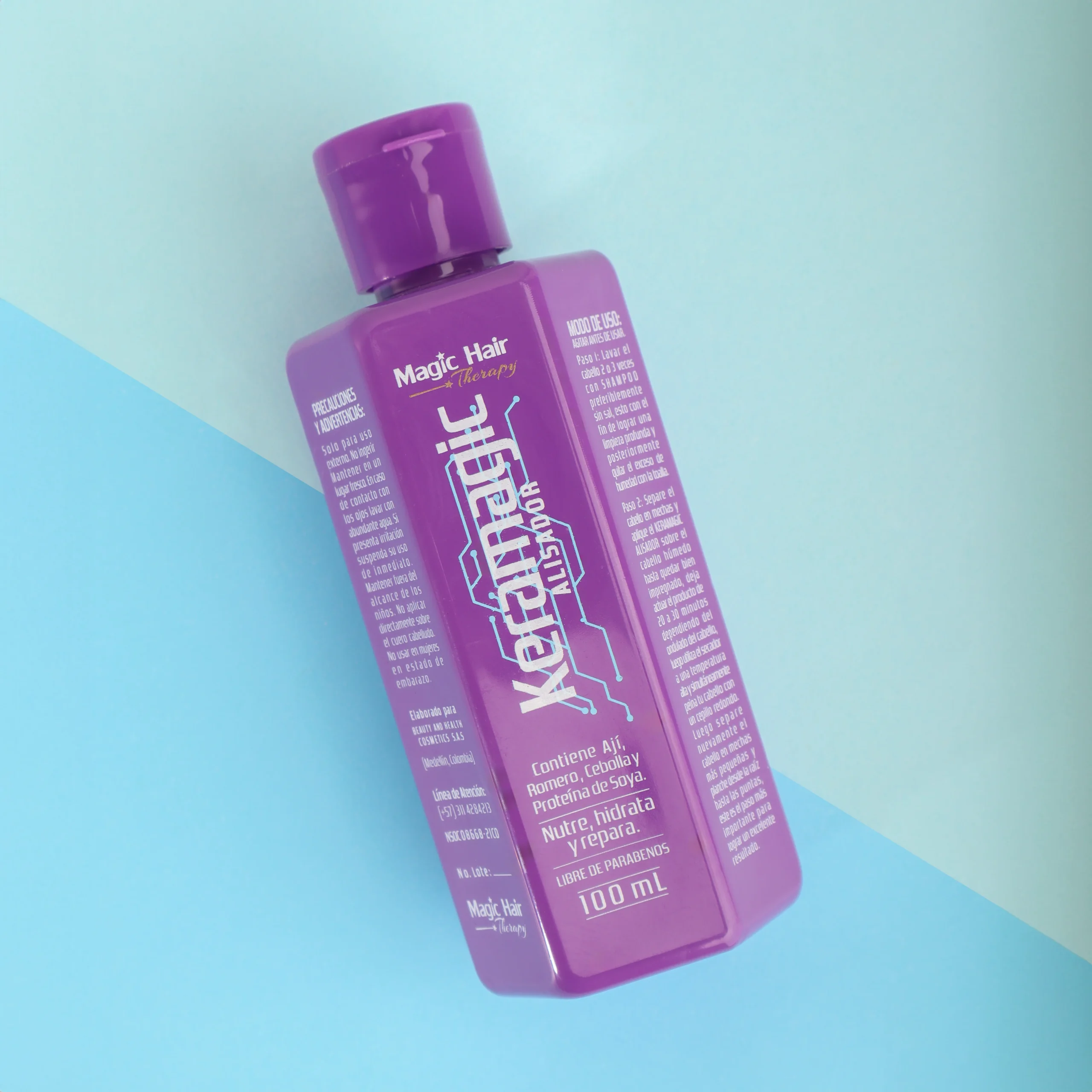 Magic Hair Keratina Magic Morada x100ml pequena