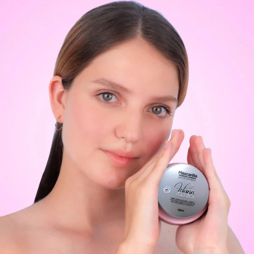Idunn piel perfecta Mascarilla asiatica piel de porcelana (pieles maduras) x60ml - Imagen 3