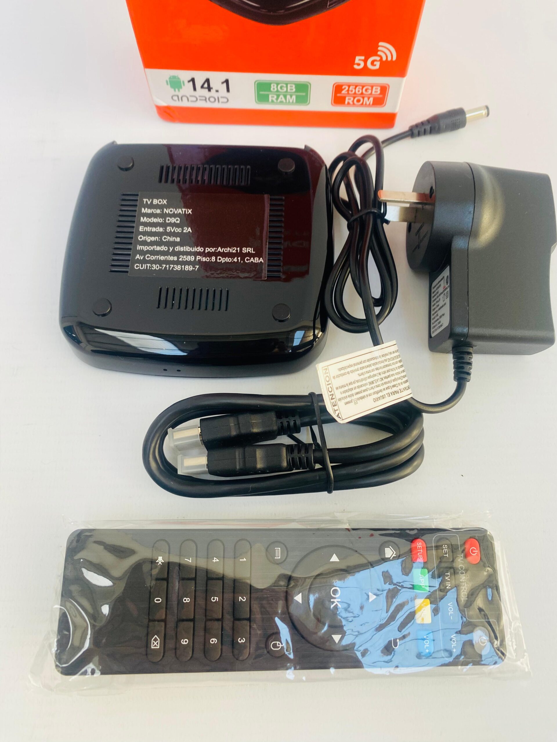 TBC – TV BOX D9 + FUNCION CHROMECAST