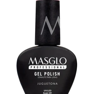 JUGUETONA - ESMALTE SEMIPERMANENTE MASGLO PROFESSIONAL GEL POLISH 14 ML CREMOSO - GAMA ROSADO