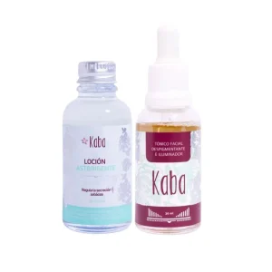 Kaba Tonico Facial despigmentante y Kaba locion astringente (2 pack)