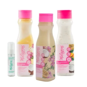 Milagros Kit Emergencia Capilar (4 Pack) Shampoo emergencia capilar milagro, Tratamiento emergencia capilar milagro, biorepolarizador milagro y milagro serum revitalizante