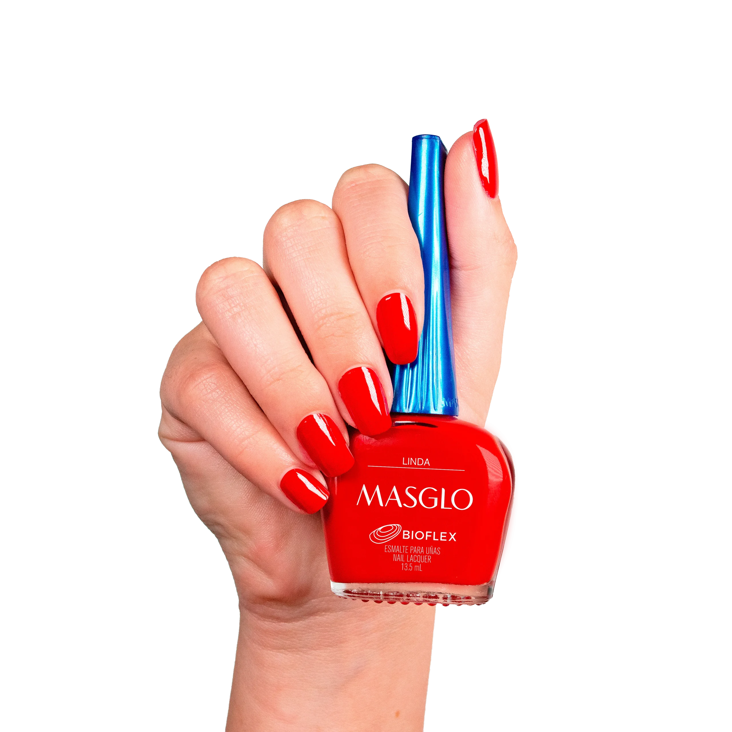 LINDA – ESMALTE TRADICIONAL CREMOSO MASGLO 13,5 ML – GAMA ROJO