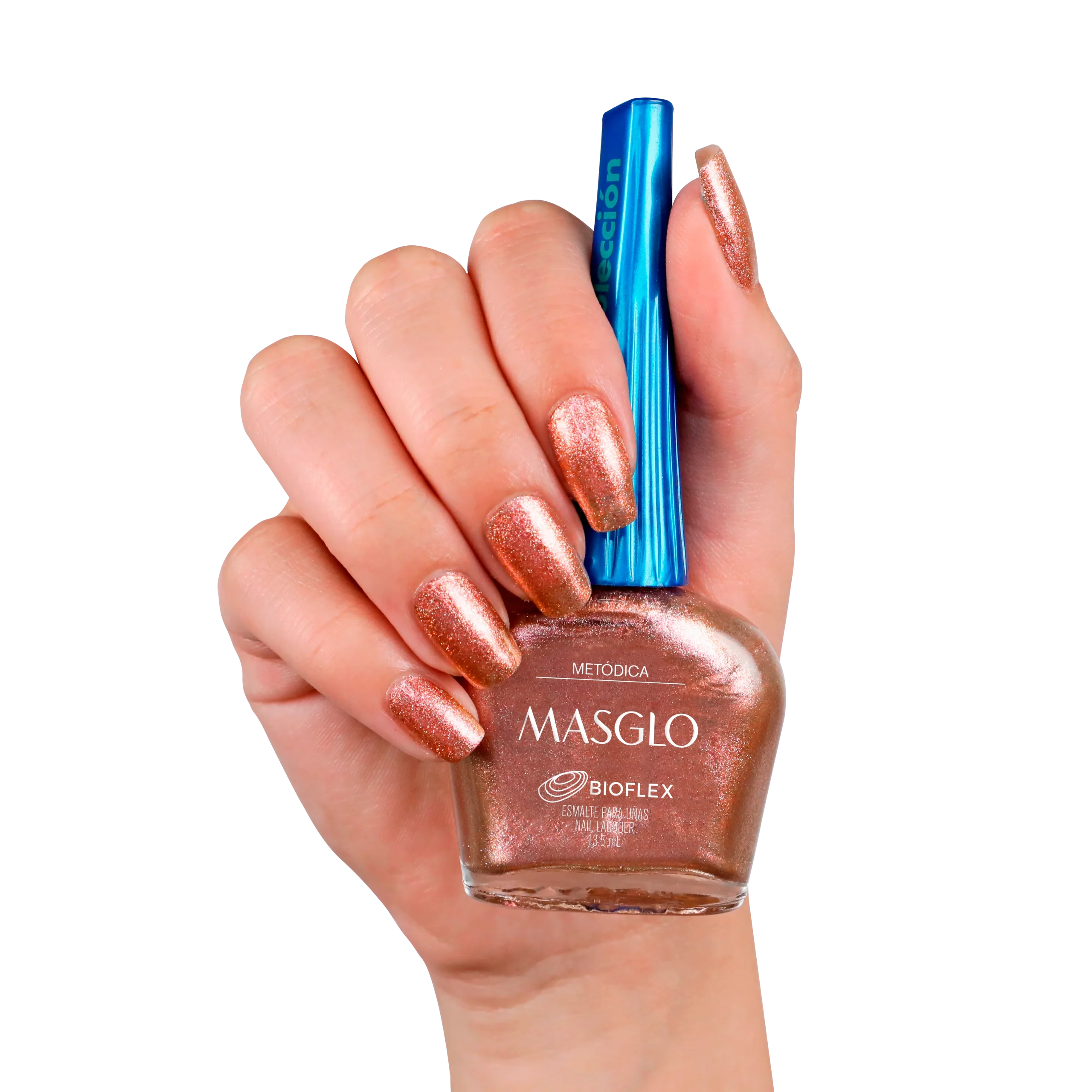 METODICA – ESMALTE TRADICIONAL PERLADO MASGLO 13,5 ML – GAMA MARRON