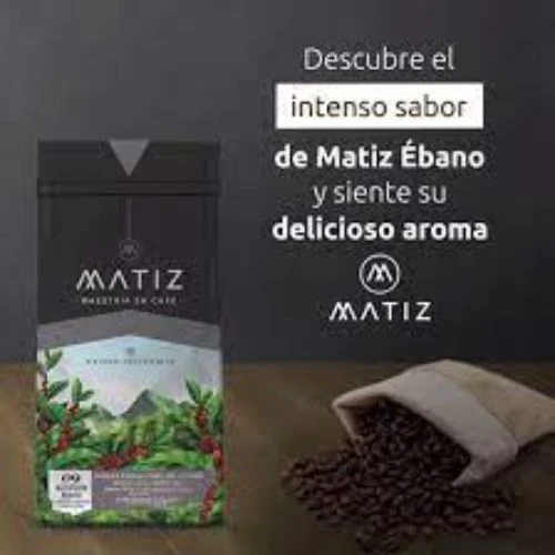 Cafe Matiz Molido y Tostado Fuerte Ebano 340gr