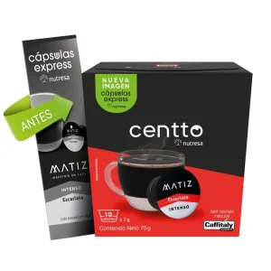 Matiz cafe escarlata intenso x10cap x7gr c/u