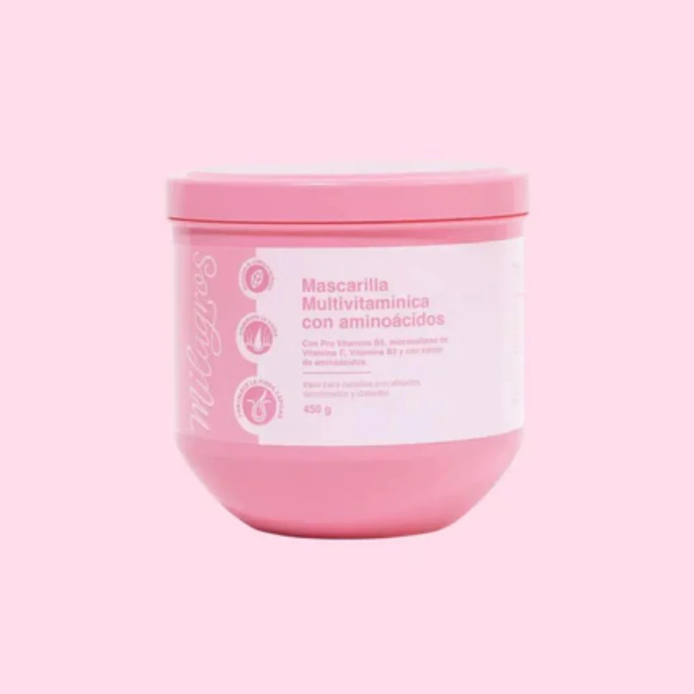 Milagros Mascarilla Multivitaminica con aminoacidos 450gr