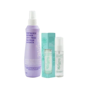 Milagros Serum Revitalizante  y Milagros Desenredante termoprotector (2 pack)
