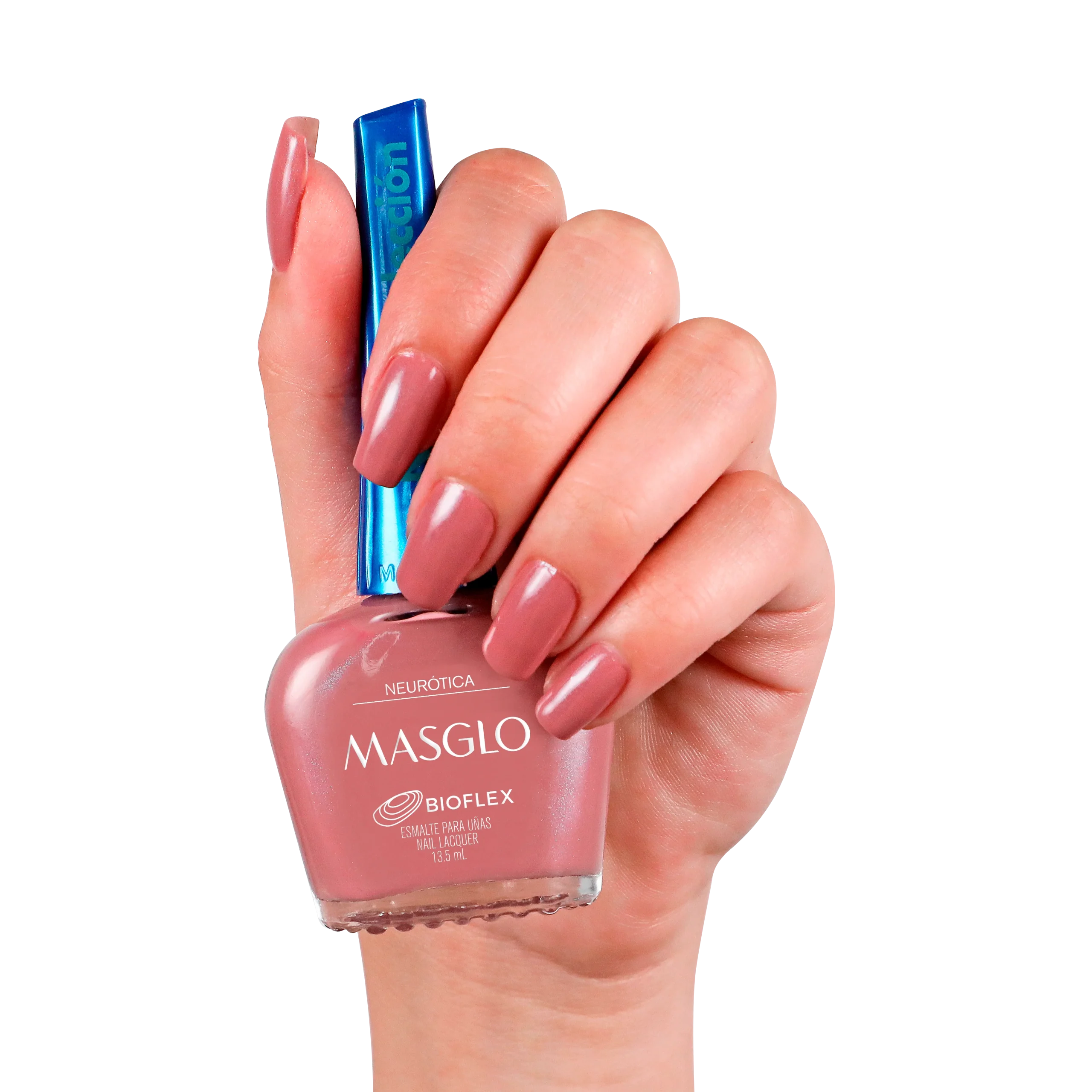NEURoTICA – ESMALTE TRADICIONAL PERLADO MASGLO 13,5 ML – GAMA ROSADO