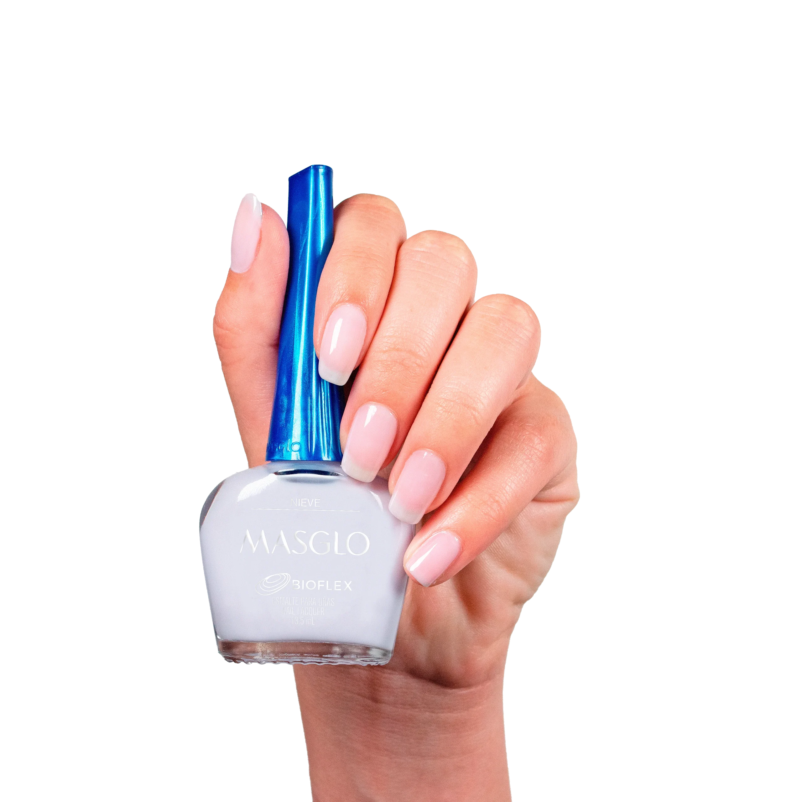 NIEVE – ESMALTE TRADICIONAL TRASLUCIDO MASGLO 13,5 ML – GAMA LILA