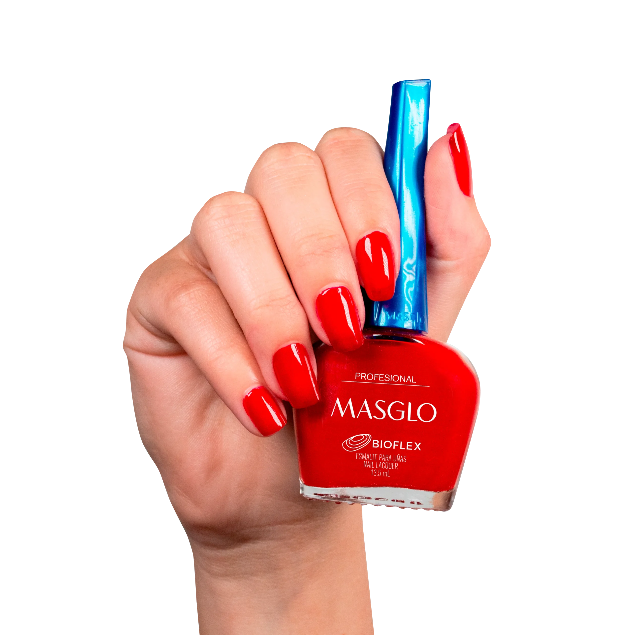 PROFESIONAL – ESMALTE TRADICIONAL CREMOSO MASGLO 13,5 ML – GAMA ROJO